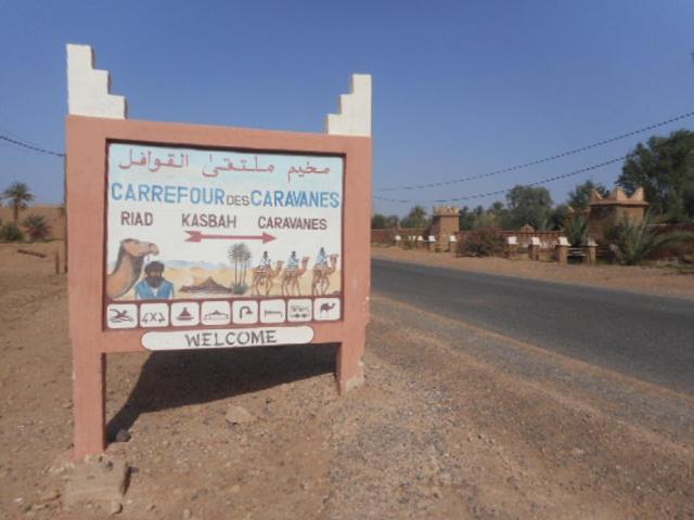 Hotel Carrefour Des Nomades M'Hamid Exterior foto