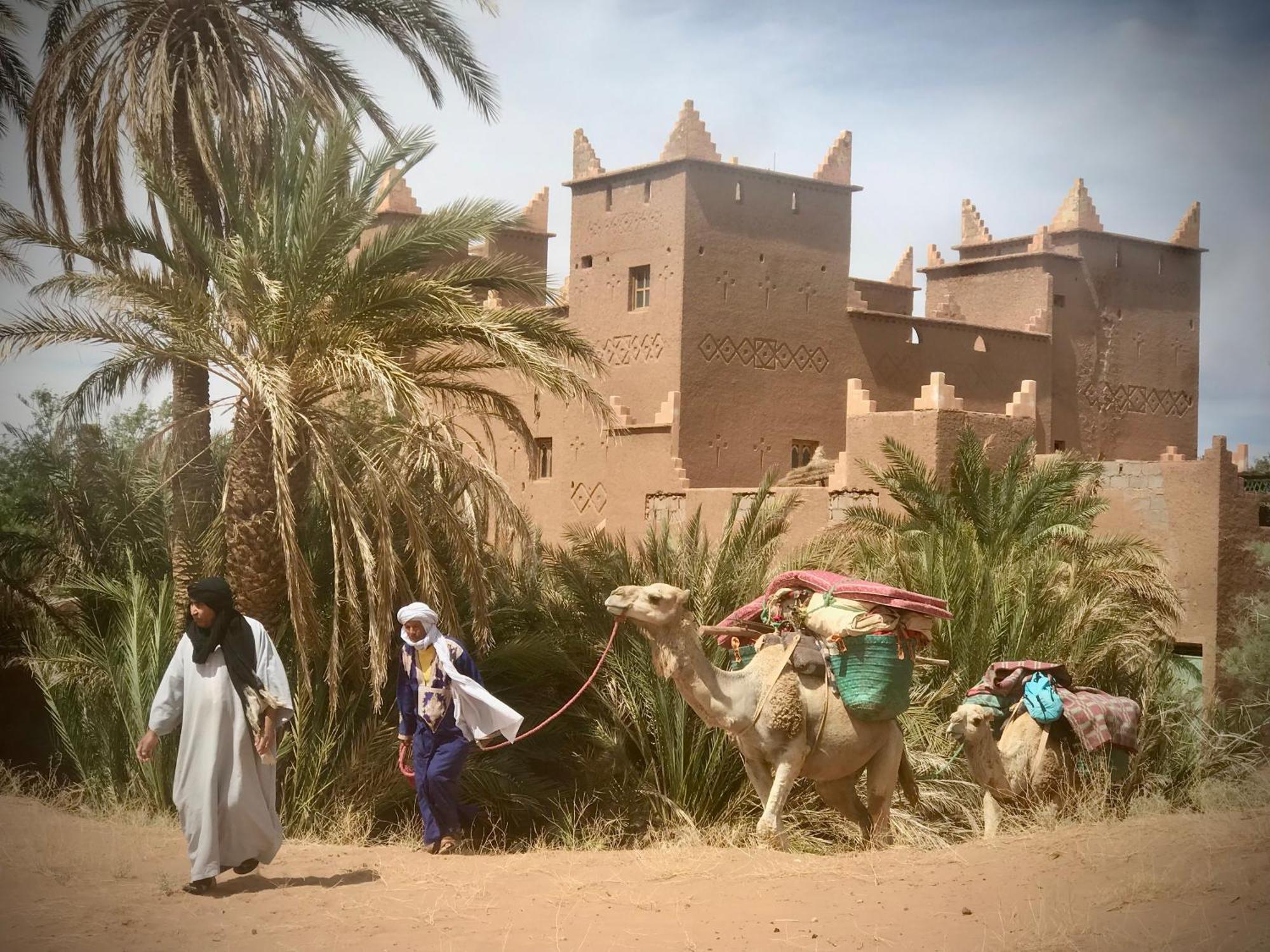 Hotel Carrefour Des Nomades M'Hamid Exterior foto